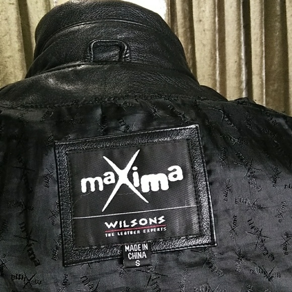 Wilson's Leather Black Maxima Jacket - Picture 8 of 8